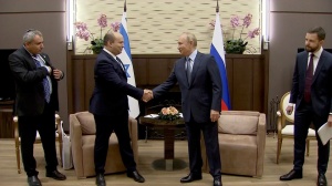В Сочи состоялась встреча президента России Владимира Путина и премьер-министра Израиля Нафтали Беннета