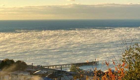 Новость Сочи: Туман над морем редкое природное явление в Сочи