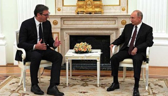 Новость Сочи: Владимир Путин проведет переговоры с президентом Сербии Александаром Вучичем в Сочи 25 ноября 2021