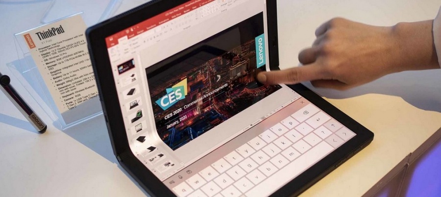 Новость Сочи: Lenovo представила первый ноутбук с гнущимся экраном за $2500