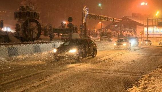 Новость Сочи: В предгорных районах Сочи прогнозируют мокрый снег и гололедицу