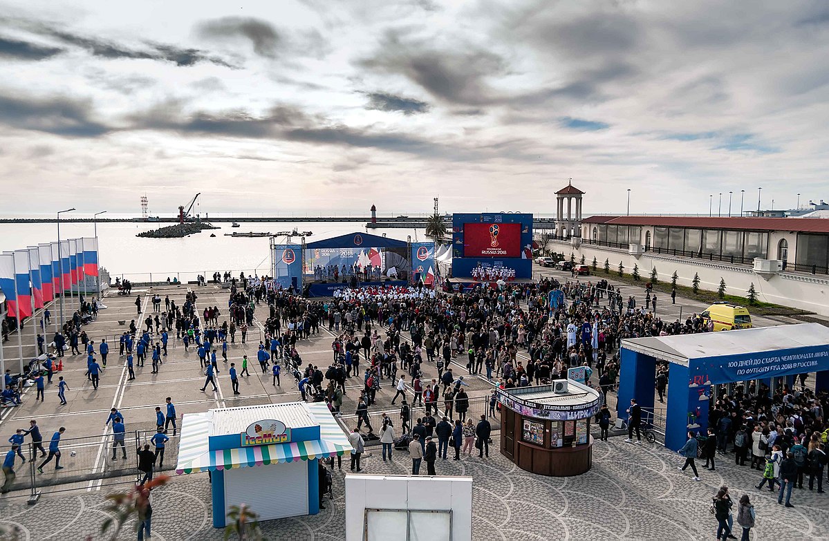 Фестиваль болельщиков FIFA в Сочи 2018