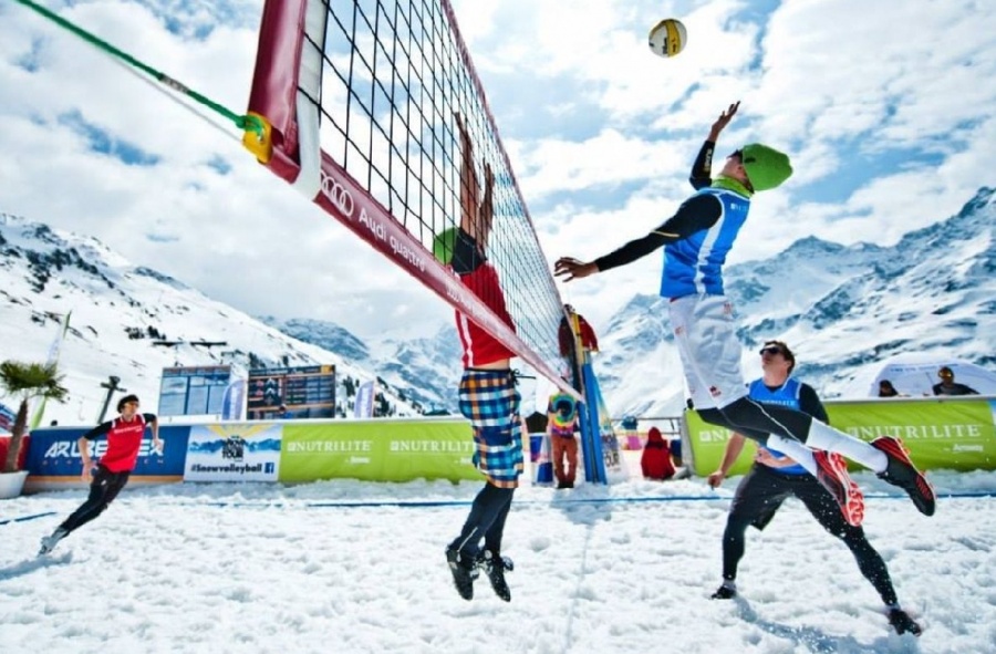 Новость Сочи: Чемпионат по волейболу на снегу в «Роза Хутор 25 и 26 января  2020