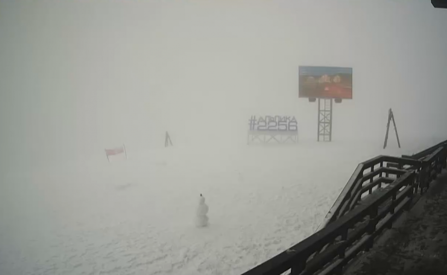 Новость Сочи: 88 сантиметров снега выпало на Красной Поляне