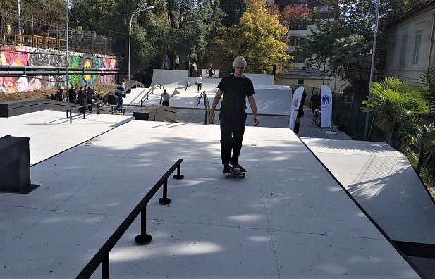 Новость Сочи: После реконструкции снова открылся скейтпарк «Вилла Вера» 