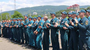 В Сочи стартовали межрегиональные соревнования по многоборью спасателей