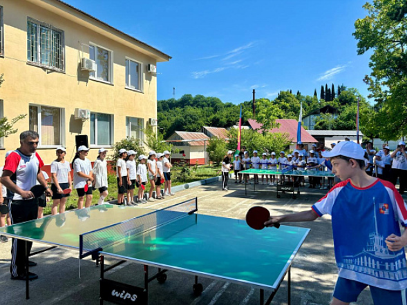 Новость Сочи: Спортивный комплекс для настольного тенниса открыли в Адлере