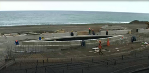 Строители приступили к 3-му этапу благоустройства пляжа "Ривьера" в 2024 году