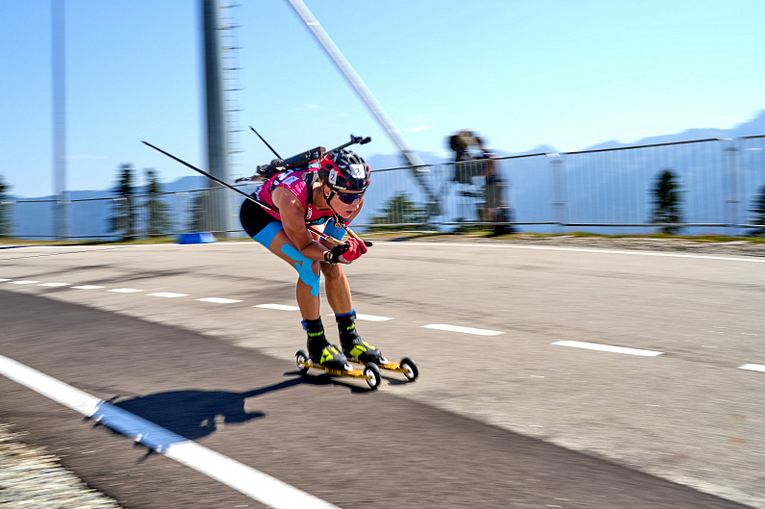 Новость Сочи: Роллерный этап международных соревнований по биатлону в горах Сочи 2023