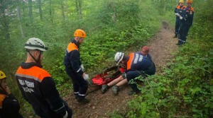 Новость Сочи: Сочинские спасатели 28 мая 2023 дважды выдвигались в горы для проведения спасательных операций